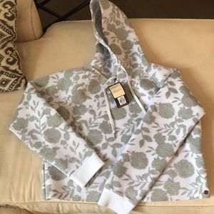 NWT Calia Floral Cropped Hoodie